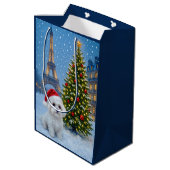 Maltese Holiday  ミディアムペーパーバッグ (裏面アングル)