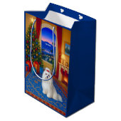 Maltese Holiday  ミディアムペーパーバッグ (裏面アングル)