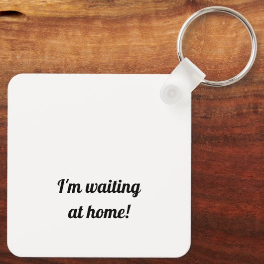 Maltese Puppy キーホルダー (裏面)