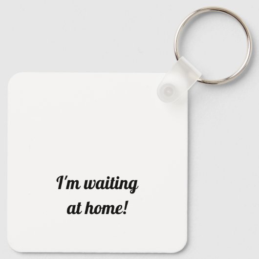 Maltese Puppy キーホルダー (裏面)