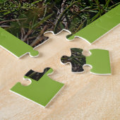 Maltese Puppy in the Grass ジグソーパズル (側面)