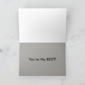 Maltese THANK YOU  Card -for Anyone サンキューカード (内部)