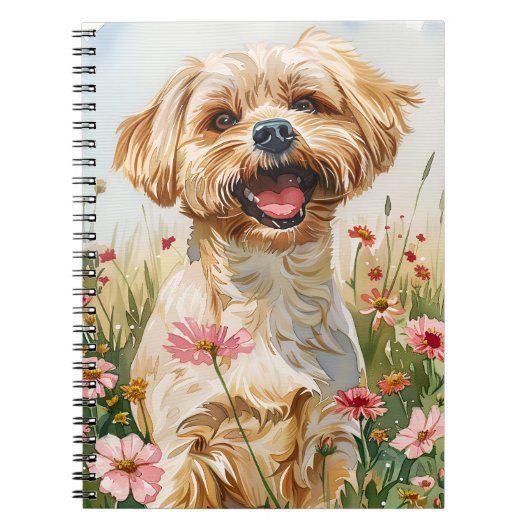 Maltese Watercolor Journal ノートブック (正面)
