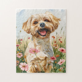 Maltese Watercolor Puzzle ジグソーパズル