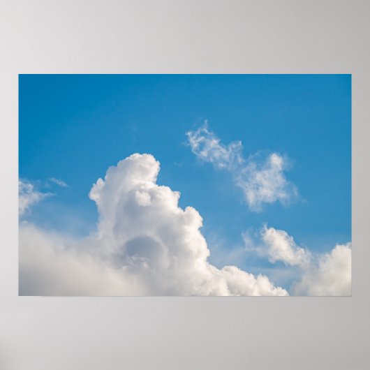 ☁️ Maltese Winter Blue ポスター (正面)