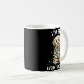 Maltio Christmas I'm Fine Everything Is Fine コーヒーマグカップ (正面右)