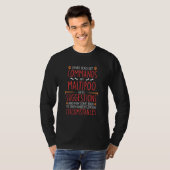 Maltipooコマンド Tシャツ (正面フル)