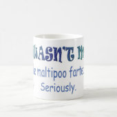 Maltipoo コーヒーマグカップ (中央)