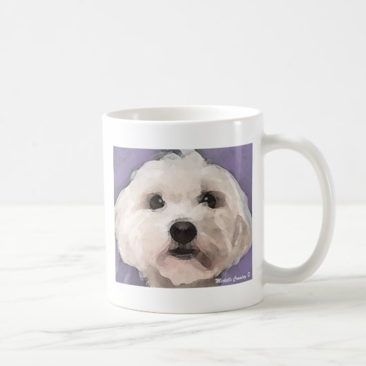 Maltipoo コーヒーマグカップ (右)