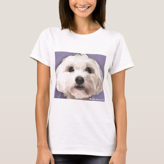 Maltipoo Tシャツ (正面)
