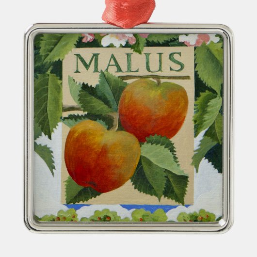 Malus メタルオーナメント (正面)