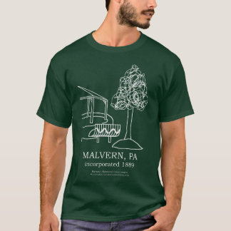Malvern (PA) - Burke公園のTシャツ Tシャツ