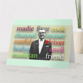 MalWearグリーティング カード (正面)