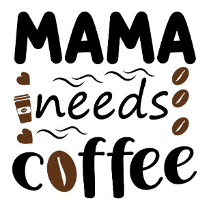 MamにはコーヒーTシャツが必要 Tシャツ