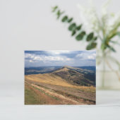 Mam Tor and Loose Hill Ridge, Derbyshire Europe ポストカード (スタンド正面)