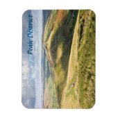 Mam Tor、Peak District土産写真から表示 マグネット (縦)