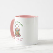 MaMaのイースターバスケット マグカップ (正面左)