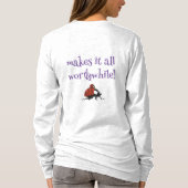 Mamaカスタマイズ可能 Tシャツ (裏面)