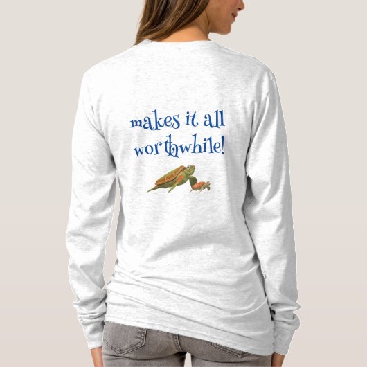 Mamaカスタマイズ可能 Tシャツ (裏面)