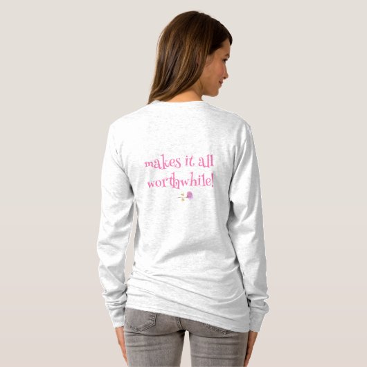 Mamaカスタマイズ可能 Tシャツ (裏面フル)