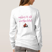 Mamaカスタマイズ可能 Tシャツ (裏面)