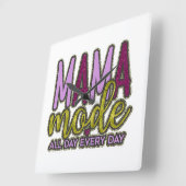 MAMAモードウォールクロック スクエア壁時計 (傾斜)