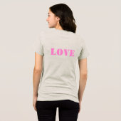 MAMA花 トライブレンドTシャツ (裏面全面)