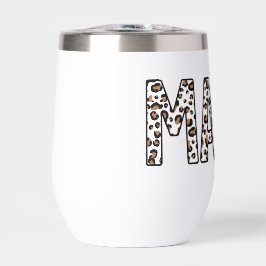 MAMA パーソナライズされた Leopard Print Est.