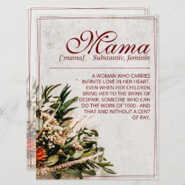 Mama – 単にかけがえのない – ブーケ