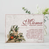 Mama – 単にかけがえのない – ブーケ (スタンド正面)