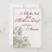 Mama – 単にかけがえのない – ブーケ (裏面)