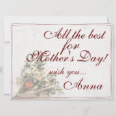 Mama – 単にかけがえのない – ブーケ (裏面)