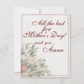 Mama – 単にかけがえのない – ブーケ (裏面)