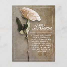 Mama -単にかけがえのない-ヴィンテージ シーズンポストカード