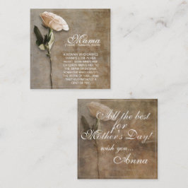 Mama – 単にかけがえのない – ヴィンテージ ノートカード