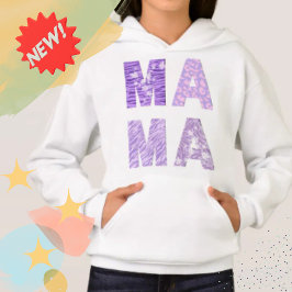 MAMA – 紫のゼブララブシャドーパターン