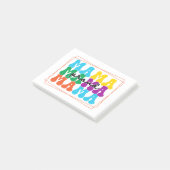 Mama 誇りを持った Autism Awareness Post-It Notes ポストイット (アングル)