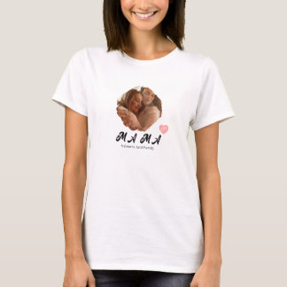 Mama 1 Image Personalized Happy Mother's Day Tシャツ