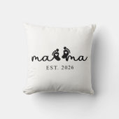 Mama 2026 | 赤ちゃん発表スロー枕  クッション (正面)