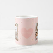 Mama 6 Photo パーソナライズされた Mother's Day Coffee Mug コーヒーマグカップ (中央)