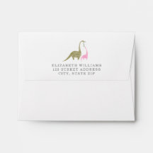 Mama Baby Dinosaur Girl Baby Shower