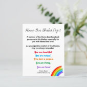 Mama Bear毛布プロジェクトメモ (スタンド正面)