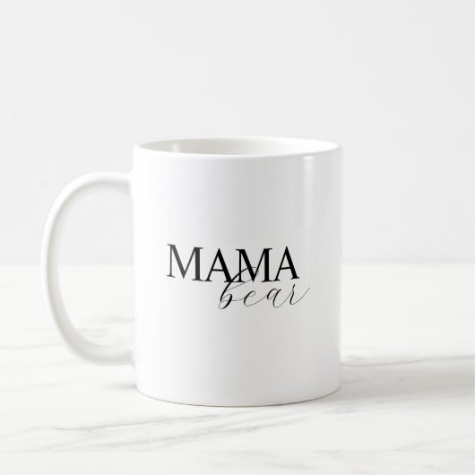 Mama Bear コーヒーマグカップ (左)