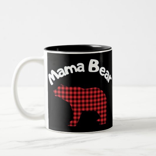 Mama Bear ツートーンマグカップ (左)