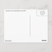 Mama Bear （背景なし） ポストカード (裏面)