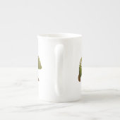 Mama bear – 背景色を選択 ボーンチャイナマグカップ (裏面)