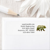 Mama bear – 背景色を選択 ラベル (インサイチュ)