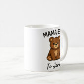 Mama Bear and Baby Bear コーヒーマグカップ (正面右)