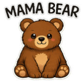 Mama Bear and Baby Bear ベビーTシャツ