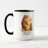 Mama Bear & Baby Bear Coffee Mug – Cute Mother’s D マグカップ (左)